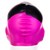 Swim cap mad wave multi big silicone pink
