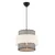Opviq Luster Cascade, 30x30cm, Crno-beli