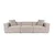 Atelier del Sofa Trosed Lora 108x65x303cm Sivi