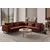 ATELIER DEL SOFA Ugaona garnitura Flexy L Tile Red