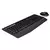 LOGITECH MK345 Set desktop Tastatura + miš Bežični, US, Crni
