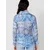 KOROSHI Bluza modra/pastelno modra