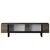 HANAH HOME TV polica Yildiz Walnut Black