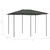 Vidaxl Paviljon 3x4x2,6 m antraciten 160 g/m2