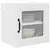 vidaXL Stenska kuhinjska omarica Bela 40 x 31 x 40 cm Konstruiran les