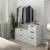 NORDLI Predalnik s 5 predali, bela, 120x169 cm