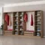 Hanah Home Garderober Kale-7543, 315x190x52 cm, Braon