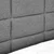 Carryhome POSTELJA BOXSPRING 140 cm x 200 cm , tekstil siva