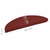 Prostirke za stepenice, samoljepljive, 5 kom, 65x21x4 cm, bordo crvene, poluokrugle, velike