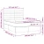 Krevet box spring s madracem LED tamnozeleni 140x190 cm baršun