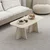 Hanah Home klub sto Mantar 18700, 90 cm, travertin