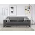 Kristal 3+1 - Dark Grey, Beige Dark GreyBeige Sofa Set
