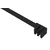 MS5 Support Bar, 1400mm, black - 140 cm - Polysan - MODULAR SHOWER - 24 - 14