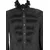 Moška srajca DEVIL FASHION - Leviathan Gothic Chiffon Shirt with Ruffled - SHT04201