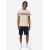 LONSDALE Majica  CREICH  pesek/modra/rdeča