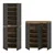 Livetastic Garderobna omara Scarpa, Barva Hrasta, Antracit, 2 Kos