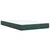 Vidaxl Box spring postelja z vzmetnico temno zelen 120x190 cm žamet
