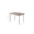 Hanah Home Polo 1302 Trpezarijski sto, Beli