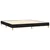 Vidaxl Box spring postelja z vzmetnico črn 200x200 cm blago