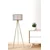 Opviq Podna lampa Fisco, 155 cm, E27, Zlatne boje
