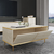 Hanah Home Klub sto Imaj 90x40x45cm Bež-Zlatni