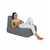 ATELIER DEL SOFA Lazy bag Trendy Comfort Bed Pouf Fume