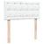 Vidaxl Box spring postelja z vzmetnico bela 90x200 cm umetno usnje