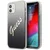 Guess iPhone 12 mini 5,4 black hardcase Glitter Gradient Script (GUHCP12SPCUGLSBK)