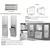 Ceramica Lux Ibica vertikala 40 x 160 konzolna korpa