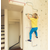 Monkey Gym Ukrivljen stropni pull-up bar za otroke mint, (5000081421)