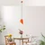 Opviq Luster Kesik, 32-121cm, O14 cm, Narandžasti