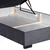 Boxspring Krevet Tommy 100/200 cm , grafitno siva