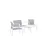 Venture Design Sofa set miza 45x60x90 cm bela