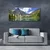 tulup.si Slika na platnu Mountain lake landscape 120x60 cm