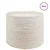Vidaxl Vrv iz jute 6 Bela 100% Tossa jute