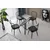 Hanah Home Yaprak 1202 Trpezarijski sto, TamnoSivi