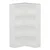 Hanah Home polica za knjige Adel 3 Shelf Corner, 60×60 cm, bela