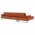 Atelier Del Sofa Ugaona garnitura Mustang Levo