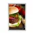 Plakat ameriški hamburger - 20x30 white