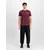 ALPHA INDUSTRIES Majica bež/burgund