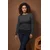 Trendyol Curve Ženska bluza Tbbaw26Af00121, Antracit