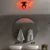 Opviq Zidna lampa Benek-15-14371, 15x15x18cm, IP20, Crna