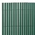 Den Dvostranska vrtna ograja PVC 90x500 cm zelena