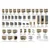 Visoka omara Infinity 19D 40 - siva