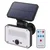 LED solarni reflektor sa senzorom pokreta SPILO LED/3,7V 3600mAh 3000K IP54 + daljinski upravljač