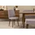 Hanah Home Trpezarijski set Vina Bench 04 0900, 6 delova, Bež