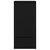 Ormar s ladicom crni hrast 55,5x34x119,5 cm konstruirano drvo