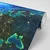 Fototapeta žareč moder planet - 147x99