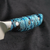 Japonski nož RESIN FUTURE 15 cm, moder, Dellinger