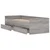 Vidaxl Posteljni okvir s predali siva sonoma 100x200 cm